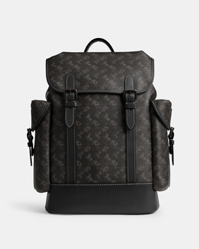 Hitch Backpack With Horse And Carriage Print 31