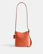 Suede Bleecker Bucket Bag 21