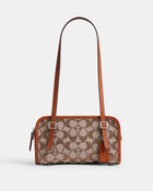 Swing Zip Bag 20 In Crystal Signature Jacquard