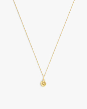 Signature Tea Rose Prong Pendant Necklace