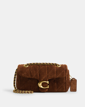 حقيبة كتف تابي 20 بتصميم مبطن