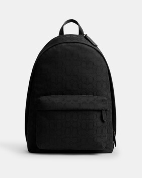 Hall Backpack In Signature Jacquard 29