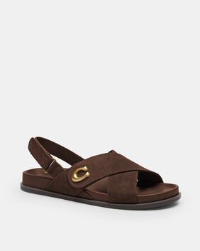 Sculpted C Criss Cross Sandal