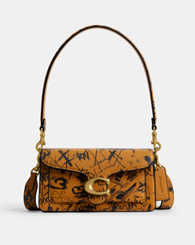 Tabby Shoulder Bag 20 With Graffiti Print
