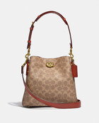 Willow Bucket Bag In Signature Canvas 23
