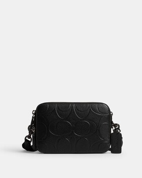 Charter Crossbody Bag 19 In Maxi Signature Leather