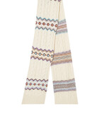 Fair Isle Knit Scarf