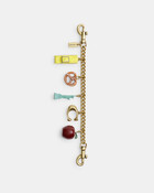 New York Motif Chain Bag Charm
