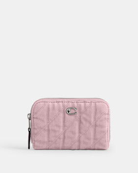 حافظة بطاقات إسنشال بتصميم مبطن وسحاب محيط