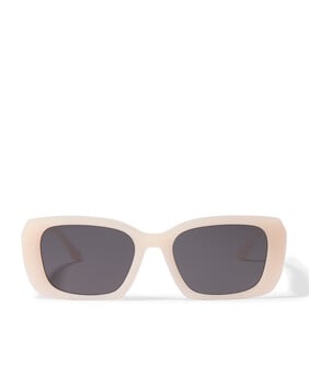 Square-frame Maxi C Logo Temple Sunglasses