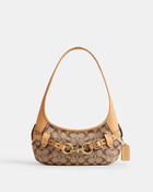 Belted Ergo Shoulder Bag 26 In Signature Jacquard