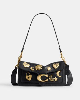 Tabby Shoulder Bag 26 With Celestial Brooch