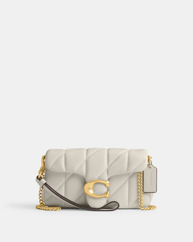 حقيبة كروس تابي بسوار معصم وحياكة مبطنة