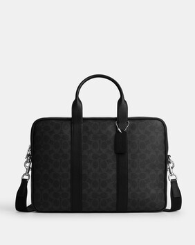 Austin Brief In Signature Canvas