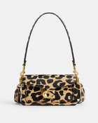 Tabby Shoulder Bag 20 With Leopard Print