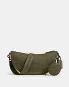 Hall Soft Sling Bag In Signature Jacquard 30