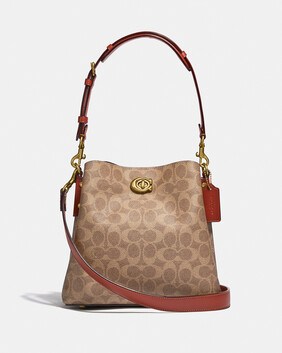 Willow Bucket Bag In Signature Canvas 23