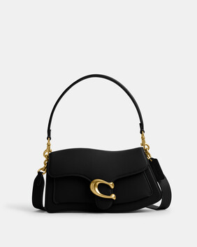 حقيبة كتف تابي بتفاصيل ملفوفة