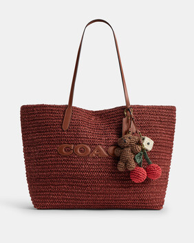 Large City Tote Bag With Charms