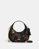 Carmen Mini Crossbody Bag With Cherry Print
