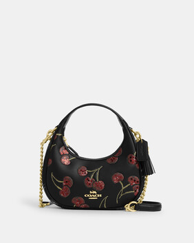 Carmen Mini Crossbody Bag With Cherry Print