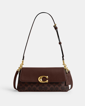 Jet Shoulder Bag In Signature Canvas