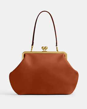 Large Kisslock Frame Bag