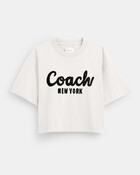 Cursive Signature Cropped T-shirt