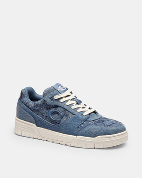 Soho Sneaker In Signature Denim