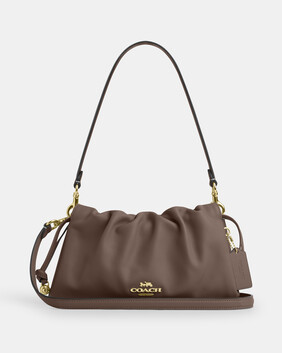 حقيبة كتف فاي مزينة بكشكش