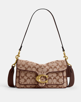 Soft Tabby Shoulder Bag 26 In Signature Jacquard