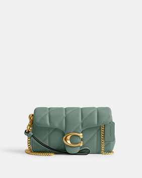 حقيبة كروس تابي بسوار معصم وحياكة مبطنة