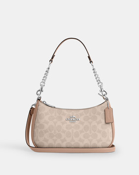 Teri Shoulder Bag In Signature Canvas