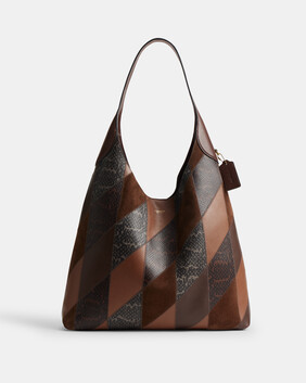 Brooklyn Shoulder Bag 39 With Snakeskin Patchwork