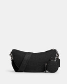 Hall Soft Sling Bag In Signature Jacquard