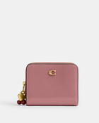 Spazzolato Leather Essential Billfold Wallet With Charm