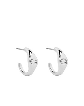 Signet Signature Huggie Earrings