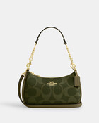 Teri Shoulder Bag In Signature Canvas