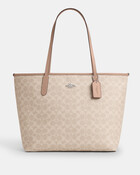 City Tote Bag In Signature Canvas