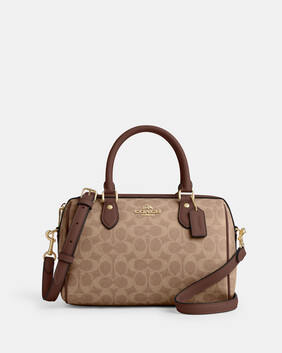 Rowan Satchel Bag In Signature Canvas