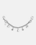 Silver Swagger Chain With Charms