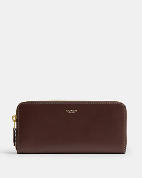 New York Slim Accordion Zip Wallet