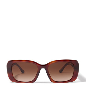 Square-frame Maxi C Logo Temple Sunglasses