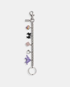 Motif Chain Bag Charm