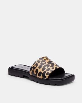 صندل فلورنس بنقشة جلد الفهد