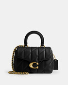 Tabby Top Handle Bag With Quilting