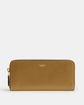 New York Slim Accordion Zip Wallet