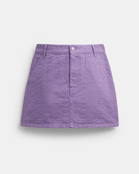 Signature Denim Skirt
